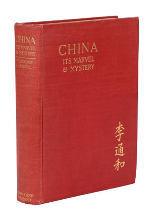 Item #23366 China, Its Marvel and Mystery. T. Hodgson Liddell