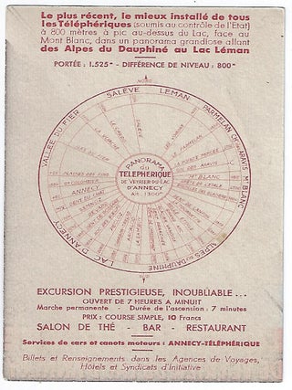 Le Telepherique de Veyrier du Lac d'Annecy