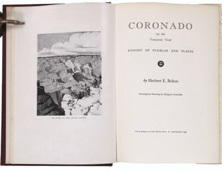Coronado on the Turquoise Trail, Knight of the Pueblos and Plains [Coronado Cuarto Centennial Publications Volume I]
