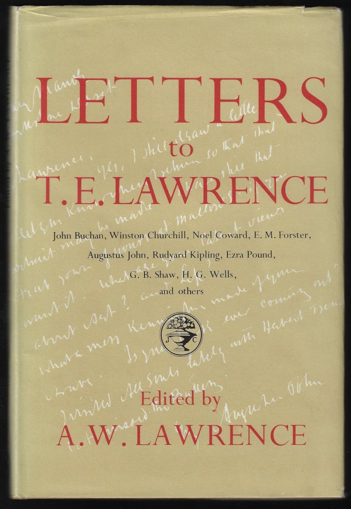 Item #23472 Letters to T.E. Lawrence. A. W. Lawrence.
