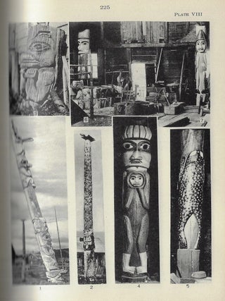 Totem Poles of the Gitksan, Upper Skeena River, British Columbia [SIGNED]