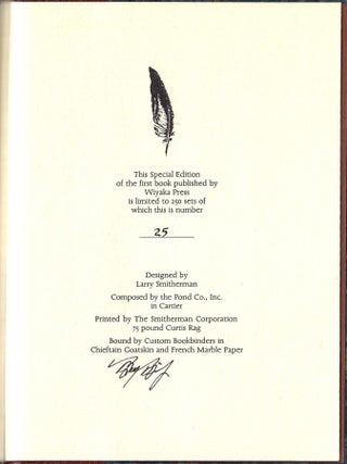 A Ballad of the West, Seekers of the Fleece, Lakota