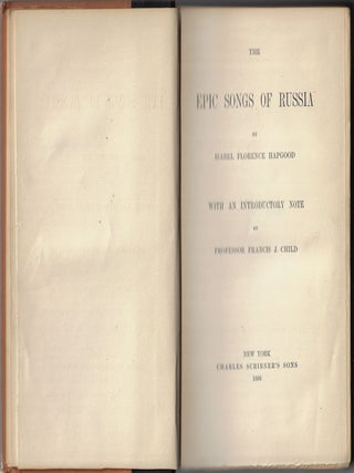 The Epic Songs of Russia