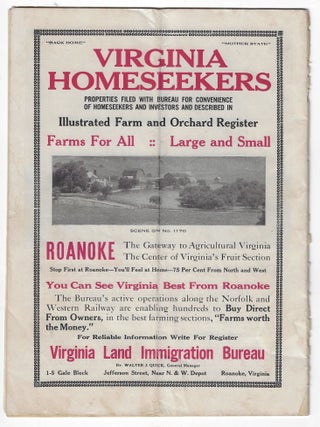 The Southern Homeseeker and Investors Guide, Five Issues, 1912-1916