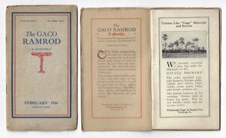 Item #23559 The Gaco Ramrod (Two Issues, 1912 and 1916). Pittsburgh Gage, Supply Co