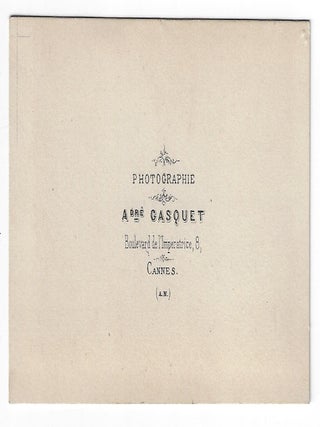 Collection of Seven 1860s Carte-de-Visite (CDV) Photographs of Cannes and Surroundings