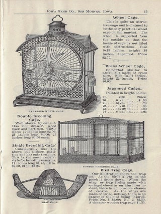 Illustrated Catalogue of Birds, Gold Fish, and Rare Sea Shells