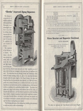 Illustrated Catalogue of Flour and Grist Mill Machinery Manufactured and For Sale by John T. Noye & Sons at the Buffalo Mill Furnishing Establishment, Buffalo, N.Y., U.S.A.