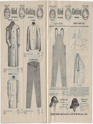 Rubber Trade Journal No. 106: Gold Seal Mackintoshes, Rubber Clothing, Rubber Shoes and Boots, Etc, Etc