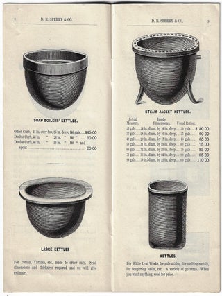 Price List 1885-1886, D.R. Sperry & Co., Batavia, Ill