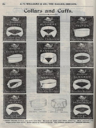 Mail-Order Department Catalogue No. 5, Spring and Summer 1899. A.M. Williams & Co., The Dalles, Oregon, Eastern Oregon's Greatest Mail Order House