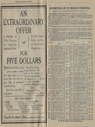 Wholesale Price List, J.M. Hanson Magazine Agency, Lexington, Kentucky