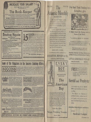 Wholesale Price List, J.M. Hanson Magazine Agency, Lexington, Kentucky