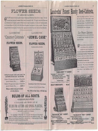 Landreth's Wholesale List for Season 1893