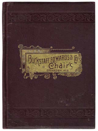 Item #23725 Buckstaff, Edwards & Co., Manufacturers of Cane and Wood Seat Chairs. FURNITURE