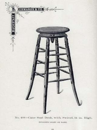 Buckstaff, Edwards & Co., Manufacturers of Cane and Wood Seat Chairs