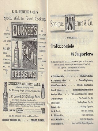Three Grocery Catalogues from Sprague-Warner & Co. of Chicago, 1880s