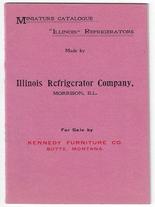 Item #23729 Miniature Catalogue, "Illinois" Refrigerators Made by Illinois Refrigerator Company,...