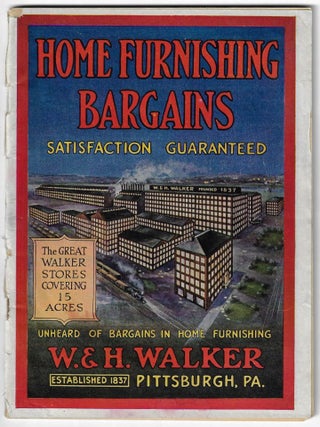 Item #23731 Home Furnishing Bargains. FURNITURE, W., H. Walker
