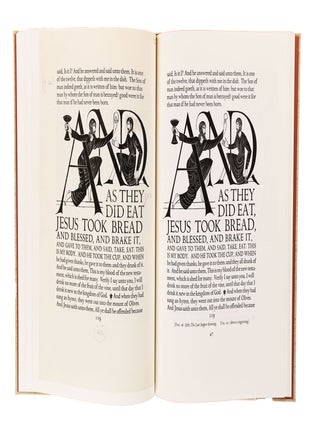 A Typographical Masterpiece. An Account by John Dreyfus of Eric Gill's Collaboration with Robert Gibbings in Producing the Golden Cockerel Edition of "The Four Gospels" in 1931.