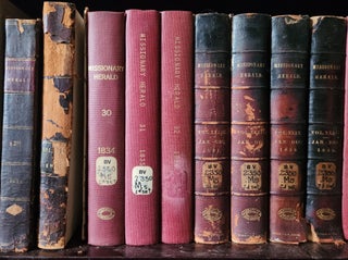The Missionary Herald: Containing the Proceedings at Large of the American Board of Commissioners for Foreign Missions - 29 Volumes (348 issues) dating from 1822-1856