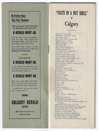 Convention Note Book for the Delegates to the Convention of the Church of the Brethren, Calgary, Alberta, Canada