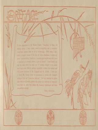 Pan-Pipes, A Book of Old Songs
