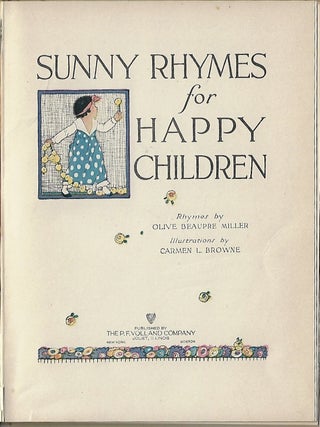 Sunny Rhymes for Happy Children