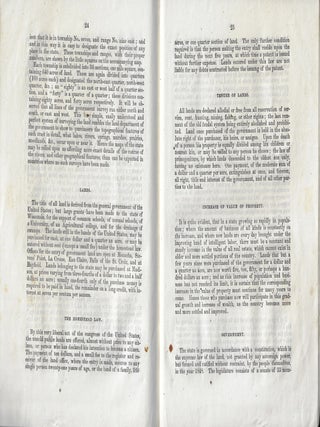 Statistics Exhibiting the History, Climate and Productions of the State of Wisconsin