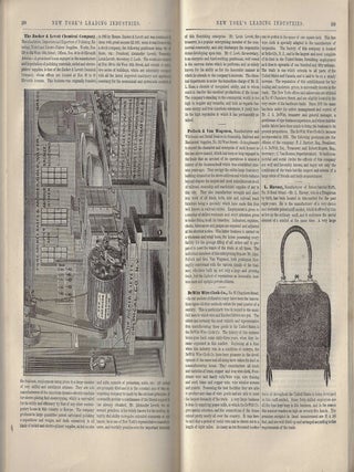 New York's Great Industries. Exchange and Commercial Review, Historical and Descriptive Sketch of the City, Its Leading Merchants and Manufacturers