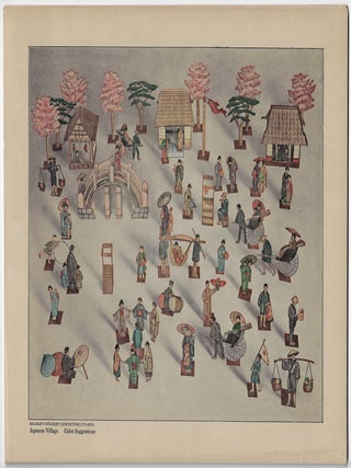 Japanese Village (Bradley's Straight Line Picture Cut-Outs)