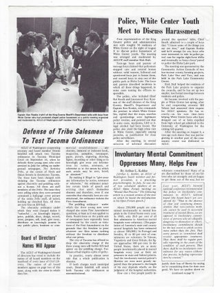 Civil Liberties [Ten issues, 1969-1970)