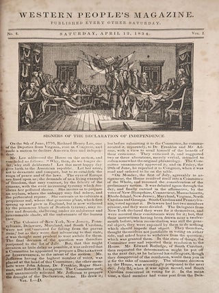 Western People's Magazine, Vol. 1, No. 1 - Vol. 2, No. 24; 1834-35