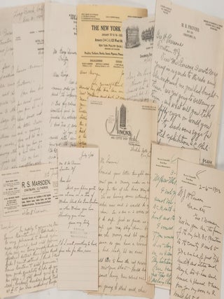 1930s Archive of a New Jersey Breeder of Cornish Bantam Chickens