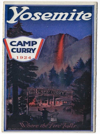 Item #24176 Yosemite, Camp Curry, 1924. LODGING