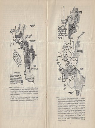 The Yosemite National Park, How its Boundaries Have Been Trimmed and its Forests Logged Off