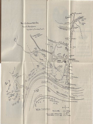 Tourist Map and Guide of Delaware Water Gap, Mount Pocono, Mountainhome, Cresco, Bushkill, the Stroudsburgs, and All Surrounding Summer Resorts