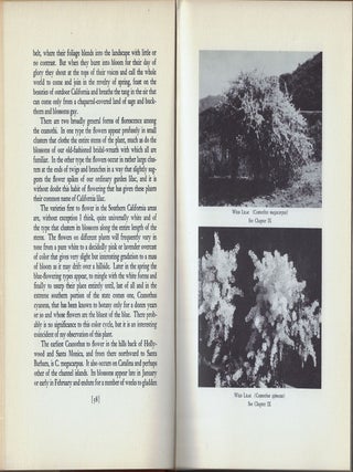 Conspicuous California Plants with Notes on their Garden Uses