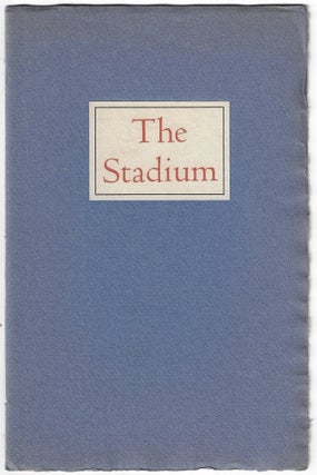 Item #24262 The Stadium. Adrian P. Wilson