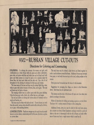 Russian Village Cut Outs
