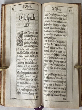 The Essayes or Counsels, Civill and Morall, of Francis Lo. Verulam, Viscount of St. Alban