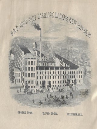 G. & D. Cook & Co.'s Illustrated Catalogue of Carriages and Special Business Advertiser