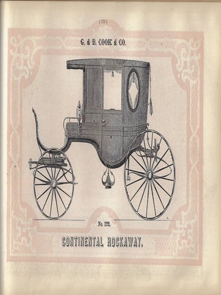 G. & D. Cook & Co.'s Illustrated Catalogue of Carriages and Special Business Advertiser