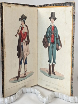 Book of 30 Hand-Colored Plates Showing Costumes of Central Italy, ca. 1840s
