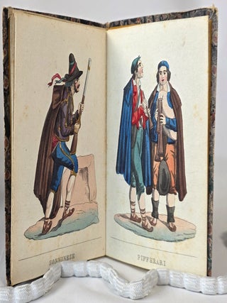 Book of 30 Hand-Colored Plates Showing Costumes of Central Italy, ca. 1840s