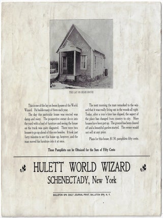 Hulett World Wizard, Schenectady, New York