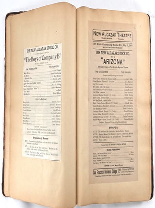 Early 20th Century San Francisco Theater Scrapbook