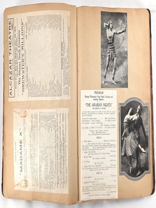 Early 20th Century San Francisco Theater Scrapbook