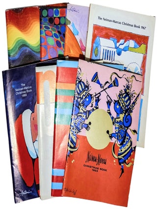 Item #24429 Neiman Marcus Christmas Book - 8 Issues, 1963-1974