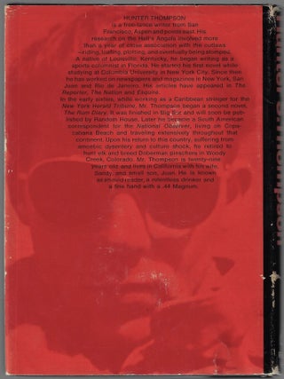 Hell's Angels, A Strange and Terrible Story